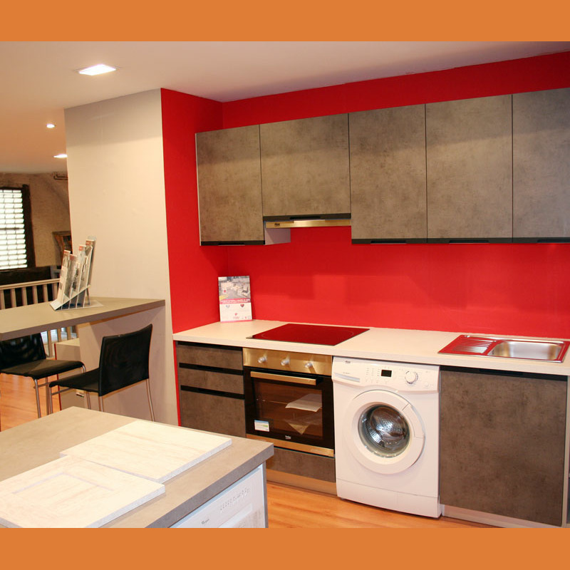 Modèle TOUNDRA Profil Cuisines You, Modèle TOUNDRA Profil, béton Détroit foncé